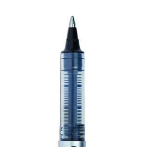 uni-ball Vision Rollerball Pens Fine Point, 0.7mm, Black, 12 Pack