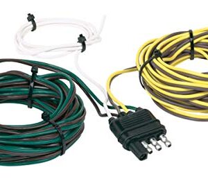 Hopkins 48265 30' 4 Wire Flat Trailer Side Y-Harness Connector