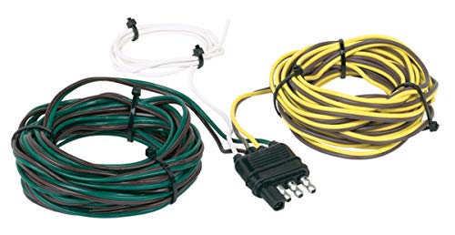 Hopkins 48265 30' 4 Wire Flat Trailer Side Y-Harness Connector