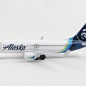 Daron Alaska Airlines Single Plane Vehicle , Blue