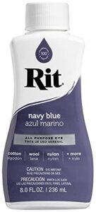 all-purpose liquid dye, navy blue 8 oz