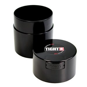 Tightpac America, Inc. Vacuum Sealed Container airtight, 29-Liter/9-Fluid Ounce, Solid Black