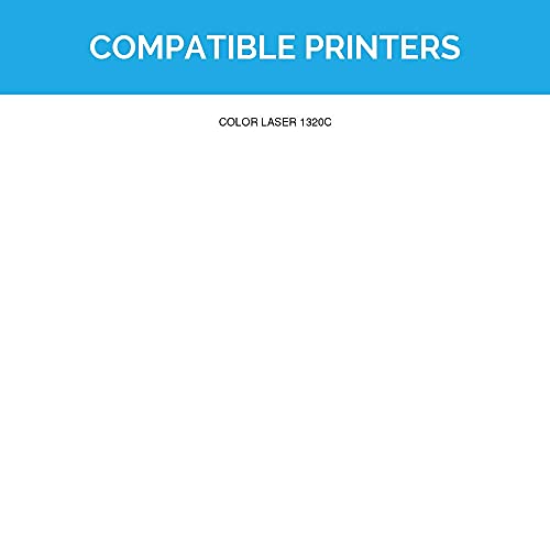 LD Products Compatible Toner Cartridge Replacements for Dell Color Laser 1320c High Yield (1 KU052 Black, 1 KU053 Cyan, 1 KU055 Magenta, 1 KU054 Yellow, 4-Pack)