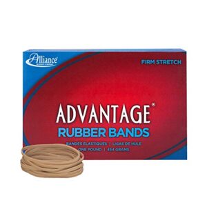 alliance rubber advantage rubber bands #33-1 pound box 26335, natural
