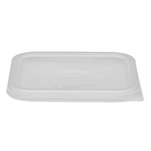 Cambro SFC6SCPP Cambro Square Seal Lid for 6 and 8 Qt. Capacity Clear Camwear Containers