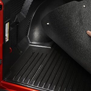 BedRug Classic Bed Mat | Gray | BMT09CCD | Fits 2009 - 2018 Dodge Ram, 2019 - 2022 Ram (Classic w/drop-in style bedliner) w/o Rambox