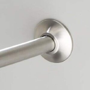 KOHLER 563610 Curved Shower Rod, Brushed Stainless