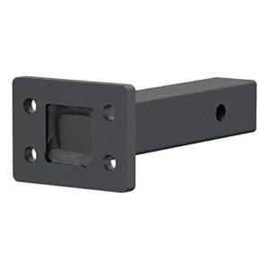 curt 48327 pintle mount for 2-inch hitch receiver, 20,000 lbs, 6-inch length