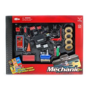 mechanic accessories set – hobby gear g 1/24 scale model train & car accessories 18415 (japan import) by phoenix toys