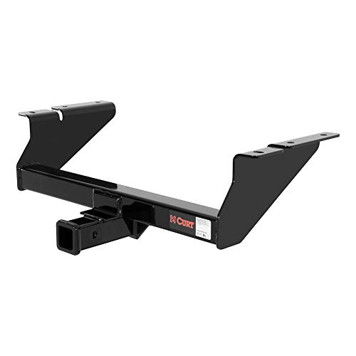 CURT 31012 2-Inch Front Receiver Hitch, Select Cadillac, Chevrolet, GMC Trucks, SUVs, Black