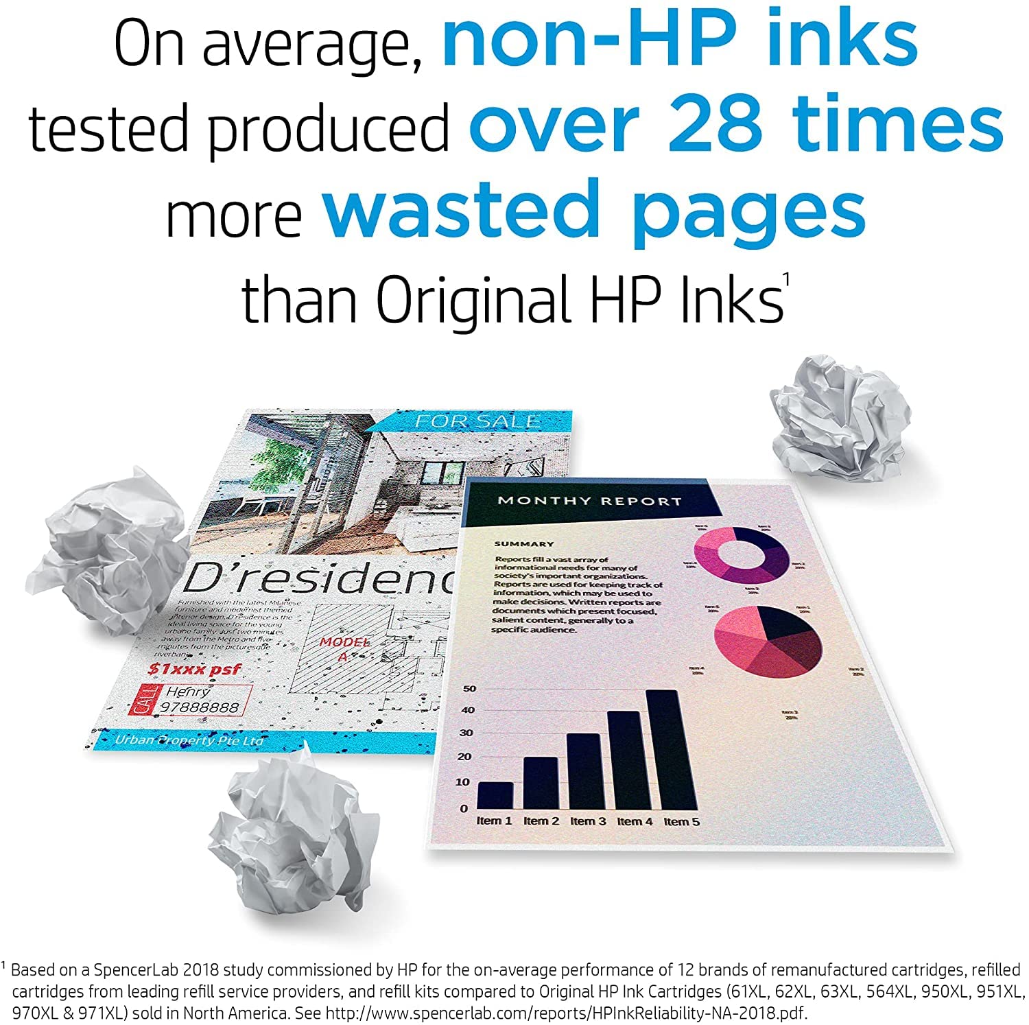 Original HP 60 Tri-color Ink Cartridge | Works with DeskJet D1660, D2500, D2600, D5560, F2400, F4200, F4400, F4580; ENVY 100, 110, 120; PhotoSmart C4600, C4700, D110a Series | CC643WN