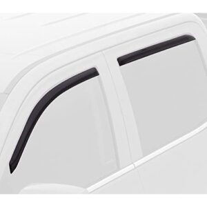 Auto Ventshade [AVS] Ventvisor / Rain Guards | Outside Mount, Smoke Color, 4 pc | 94181 | Fits 2010 - 2015 Toyota Prius (Excludes V Model)