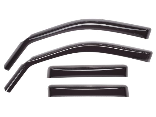 WeatherTech Custom Fit Front & Rear Side Window Deflectors for BMW 3-Series, Dark Smoke