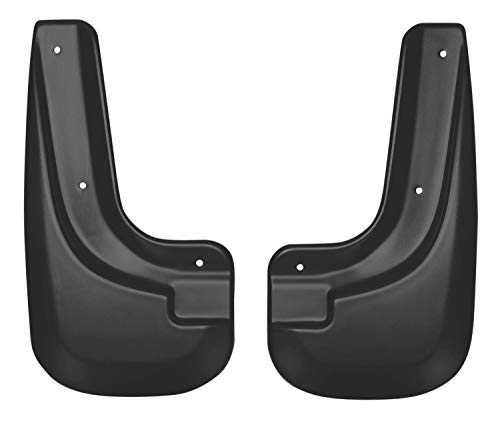 Husky Liners Mud Guards | Front Mud Guards - Black | 56721 | Fits 2004-2012 Chevrolet Colorado/GMC Canyon w/ Small Flares 2 Pcs