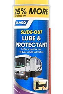 Camco Slide Out Lube - For Metal Parts, Rollers, Door Hinges and Brake Parts - For RVs, Boats, Cars and More - 15 oz (41105)