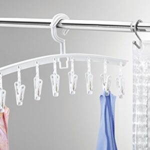 Whitmor Clip & Drip Add-On Hangers -White - Set of 3