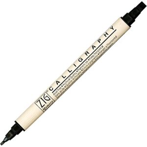 zig memory system calligraphy marker pure black