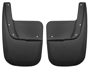 husky liners mud guards | rear mud guards – black | 57631 | fits 2007-2017 ford expedition xlt w/o power running boards 2 pcs