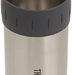 THERMOS Stainless Steel Beverage Can Insulator for 12 Ounce Can, Stainless Steel