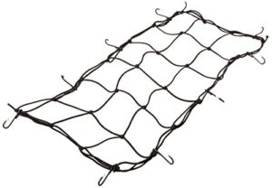 keeper 06144 atv cargo net, 15″ x 30″ with 10 hooks,black
