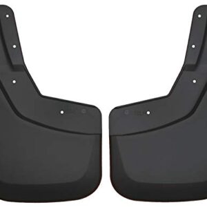 Husky Liners Mud Guards | Rear Mud Guards - Black | 57721 | Fits 2004-2012 Chevrolet Colorado/GMC Canyon w/ Small Flares 2 Pcs