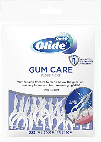 Glide Pro-Health Advanced Floss Picks 30 Ea (Pack of 5)