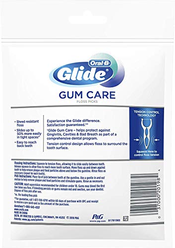 Glide Pro-Health Advanced Floss Picks 30 Ea (Pack of 5)