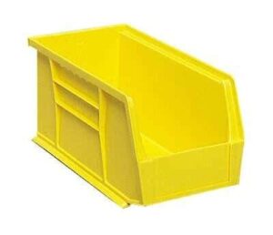 akro-mils 30-220 yellow storage bin; 4-1/8″ x 3″ x 7-3/8″, 24/pack