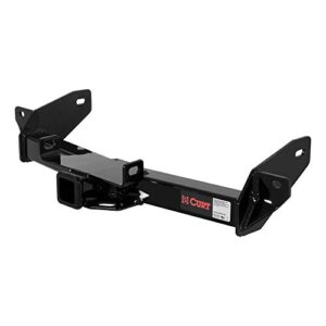 curt 13360 class 3 trailer hitch, 2-inch receiver, square tube frame, fits select ford f-150, lincoln mark lt