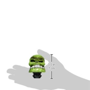 Pilot Automotive PM-2270 Green Skull Manual Shift Knob