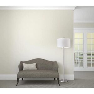 Adesso 4067-22 Boulevard Floor Lamp, 61 in, 2 x 100 W Incandescent/26W CFL, Brushed Steel Finish, 1 Tall Lamp