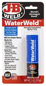 j-b weld 8277 waterweld epoxy putty stick – 2 oz.