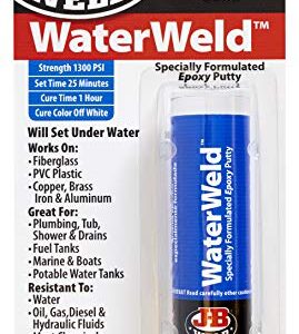 J-B Weld 8277 WaterWeld Epoxy Putty Stick - 2 oz.