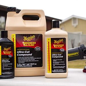 Meguiar's M10508 Mirror Glaze Ultra-Cut Compound - 8 Oz Bottle