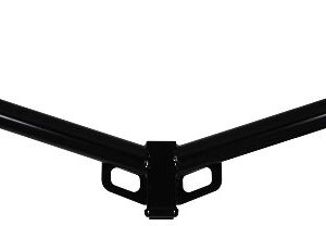 Reese Towpower 51091 Class IV Custom-Fit Hitch with 2" Square Receiver opening , Black