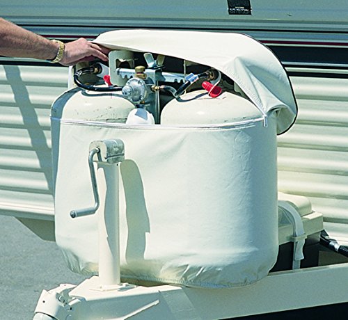 ADCO 2112 White RV Propane Tank Cover