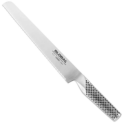 Global G-9-8-3/4 inch, 22cm Bread Knife, 8.75", Stainless Steel