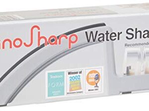 MinoSharp Ceramic Wheel Water Sharpener, Grey/Black