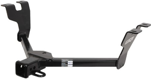 Reese Towpower 44581 Class III Custom-Fit Hitch with 2" Square Receiver opening, includes Hitch Plug Cover , Black