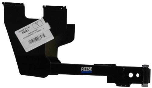 Reese Towpower 44581 Class III Custom-Fit Hitch with 2" Square Receiver opening, includes Hitch Plug Cover , Black