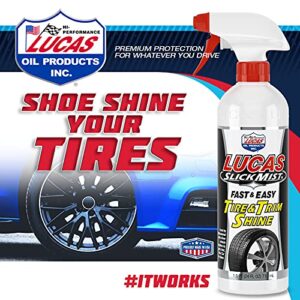 Lucas Oil 10513 Slick Mist Tire and Trim Shine - 24 Ounce