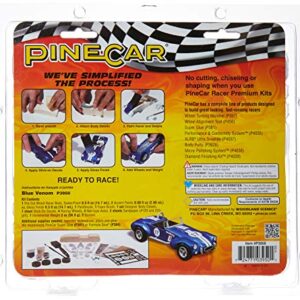 Woodland Scenics Pine Car Derby Racer Premium Kit, Blue Venom (P3950)