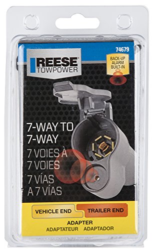 Reese Towpower 74679 7-Way Blade Instant Add-on Back-up Alarm Adapter