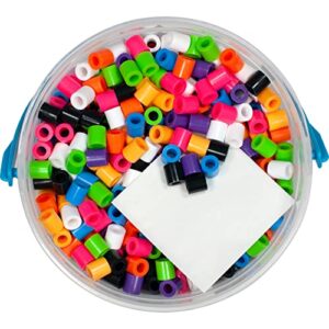 Perler 439458 BIGGIE Beads 1,200/Pkg, Assorted Colors