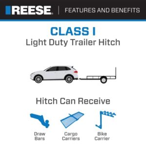 Reese Towpower 77139 Class I Insta-Hitch with 1-1/4" Square Receiver opening