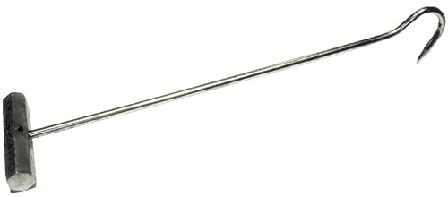 Super-Long Meat Hook/Poultry-Dolly Hook w/Aluminum Handle - 24"