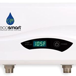 Ecosmart POU 3.5 Point of Use Electric Tankless Water Heater, 3.5KW@120-Volt, 6 x 11 x 3 Inch