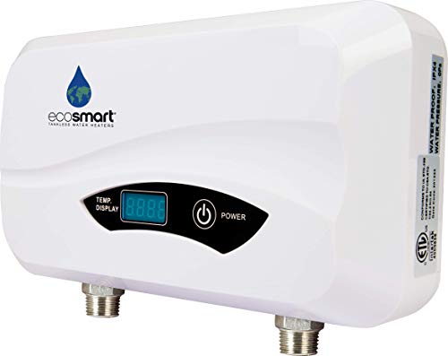 Ecosmart POU 3.5 Point of Use Electric Tankless Water Heater, 3.5KW@120-Volt, 6 x 11 x 3 Inch