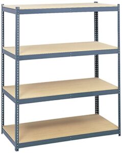 safco products 5261 archival shelving shelves for use with archival shelving frame 5260, sold separately, (qty. 4), tan
