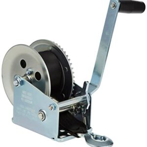 Reese Towpower 74329 Trailer Winch,Silver